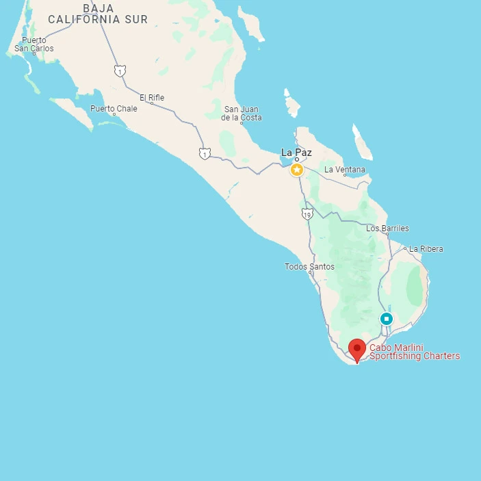 Mapa de ubicacion de Cabo Marlini