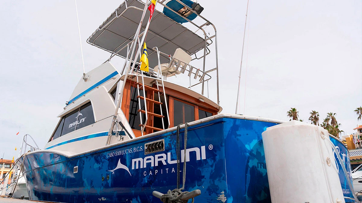 Foto de un bote de Cabo Marlini